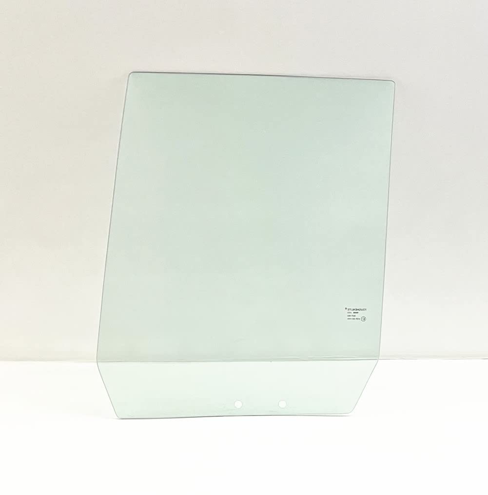 Clear Tempered Driver Left Side Rear Door Window Door Glass Compatible with Chevrolet Tracker/Suzuki Grand Vitara/Suzuki Vitara 1999-2005 Models (Not For Grand Vitara XL-7)