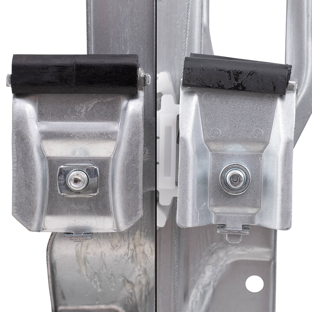 Part Front & Rear Driver Side Power Window Regulators w/Motor Set Compatible with 2011-2014 Ford F-150 Crew Cab ONLY