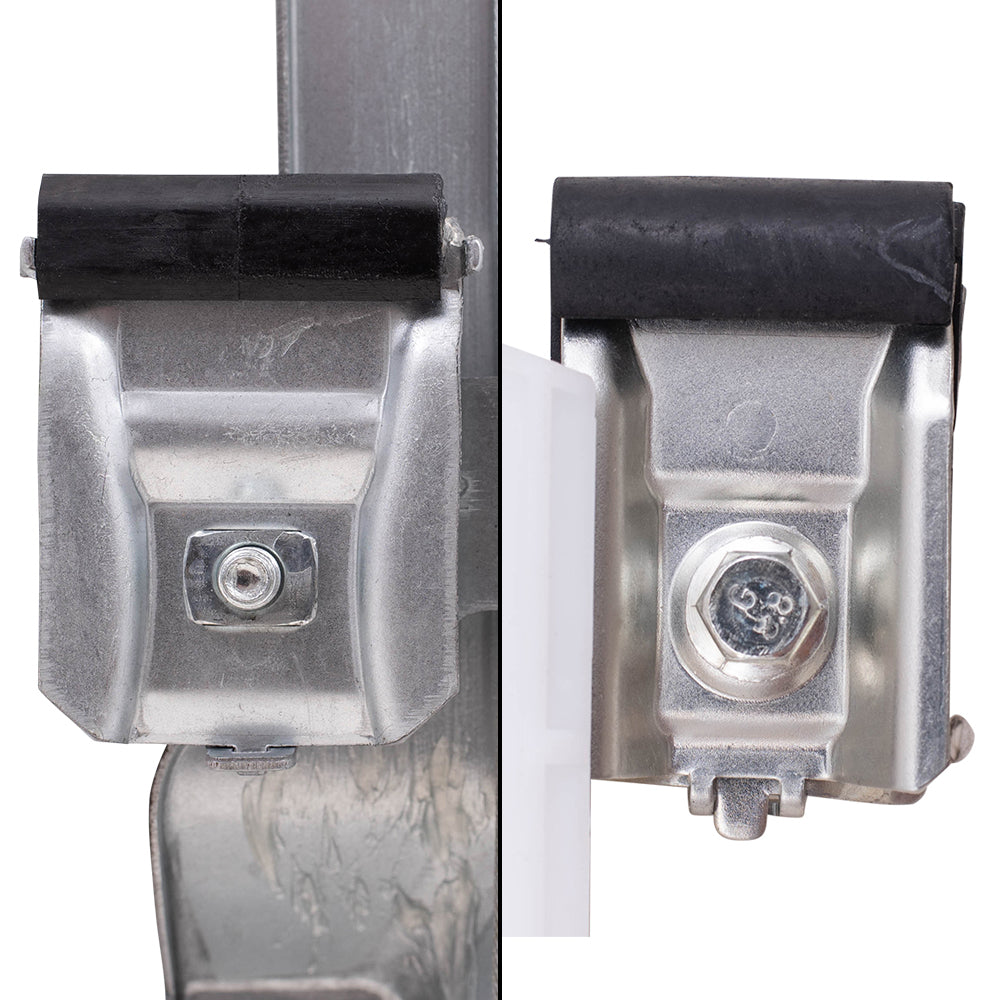 Part Front & Rear Driver Side Power Window Regulators w/Motor Set Compatible with 2011-2014 Ford F-150 Extended Cab ONLY