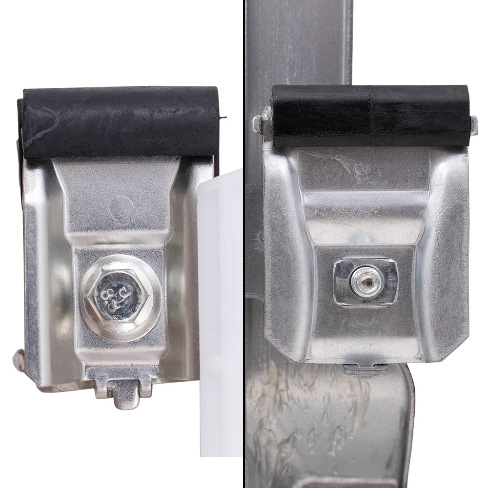 Part Driver & Passenger Side Power Window Regulators w/Motor 4 Piece Set Compatible with 2011-2014 Ford F-150 Extended Cab ONLY