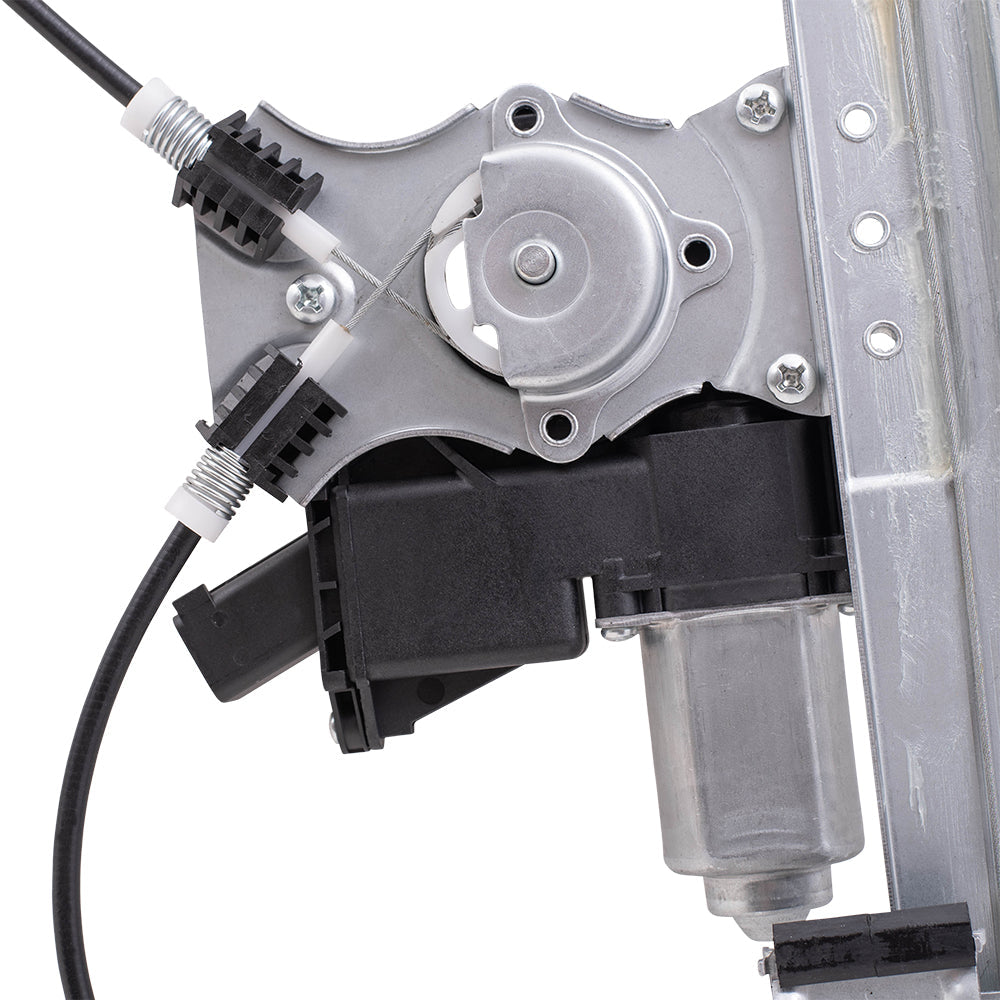 Part Front Driver & Passenger Side Power Window Regulators with Motor Set Compatible with 2011-2014 Ford F-150