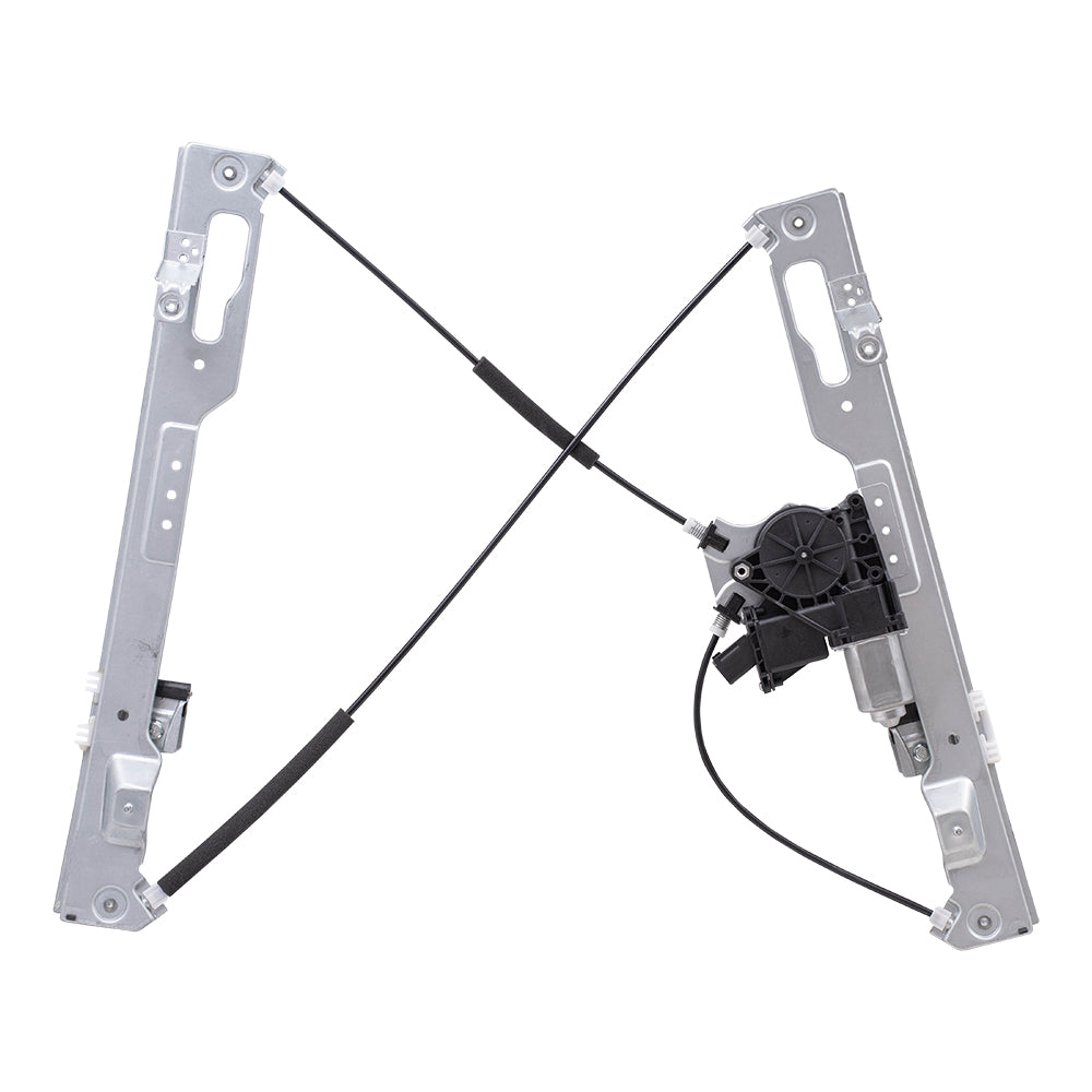 Part Front Driver Side Power Window Regulator with Motor Compatible with 2011-2014 Ford F-150