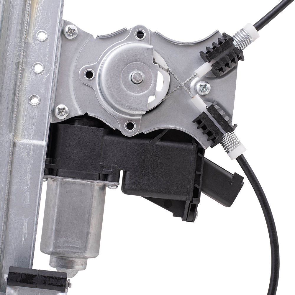 Part Front Driver Side Power Window Regulator with Motor Compatible with 2011-2014 Ford F-150