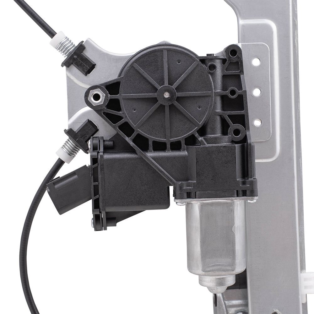 Part Front Driver Side Power Window Regulator with Motor Compatible with 2011-2014 Ford F-150