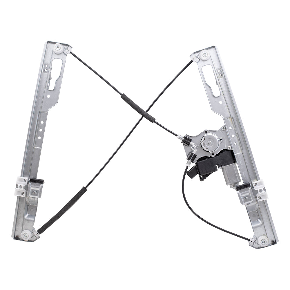 Part Front Passenger Side Power Window Regulator with Motor Compatible with 2011-2014 Ford F-150
