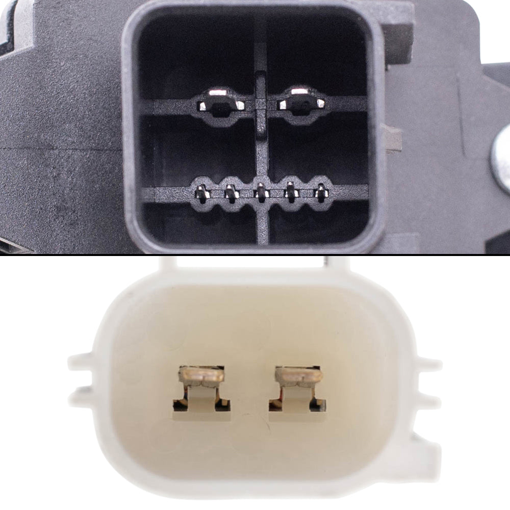 Part Front & Rear Passenger Side Power Window Regulators w/Motor Set Compatible with 2011-2014 Ford F-150 Crew Cab ONLY