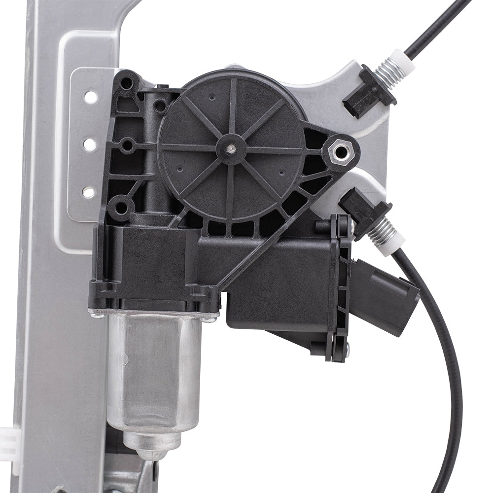 Part Front Passenger Side Power Window Regulator with Motor Compatible with 2011-2014 Ford F-150