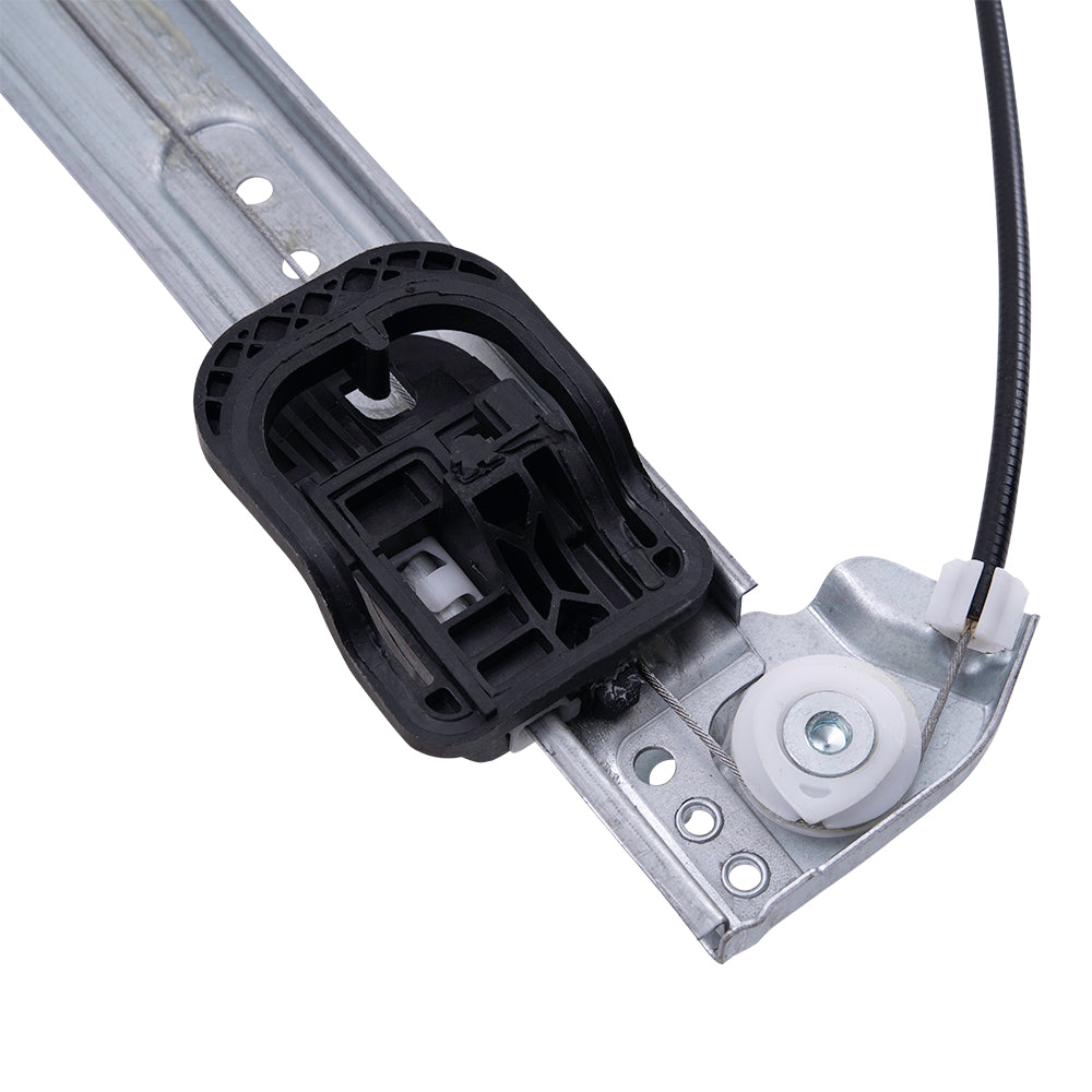 Front Driver and Passenger Side Power Window Regulators with Motor-6 Pin Connector and One-Touch Open/Close Compatible with 2013-2019 Escape