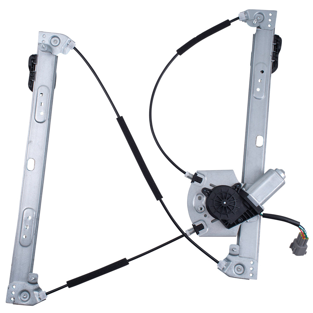 Front Passenger Side Power Window Regulator with Motor-6 Pin Connector and One-Touch Open/Close Compatible with 2013-2019 Escape