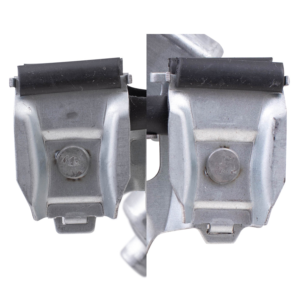 Driver Side Front and Rear Power Window Regulators with Motor-6 Pin Connector and One-Touch Open/Close Compatible with 2013-2019 Escape