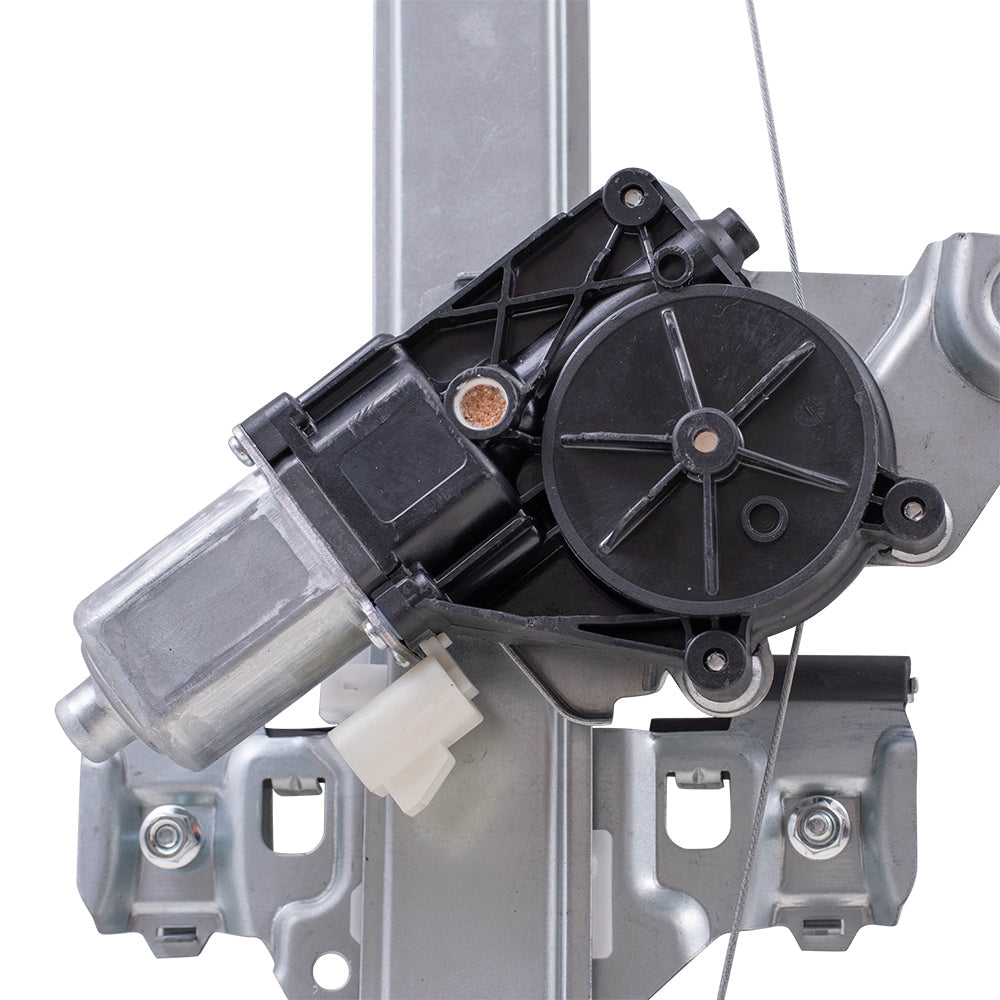 Rear Driver & Passenger Side Power Window Regulators W/Motor-6 Pin Connector and One-Touch Open/Close Compatible with 2013-2019 Escape/2013-2018 C-Max Hybrid/2013-2017 C-Max Energi