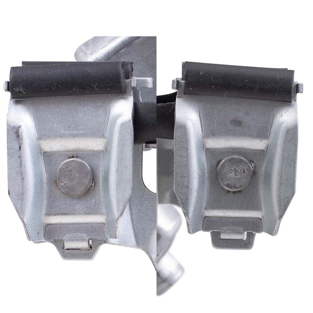 Passenger Side Front and Rear Power Window Regulators with Motor-6 Pin Connector and One-Touch Open/Close Compatible with 2013-2019 Escape