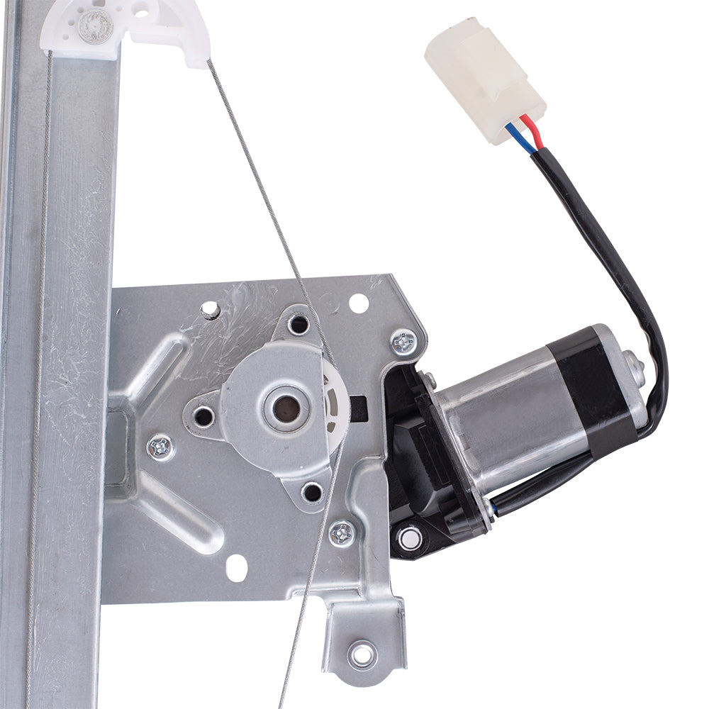 Rear Driver Left Power Window Regulator with Motor 2 Pin Connector and One Touch Open Compatible with 2013-2019 Ford Escape