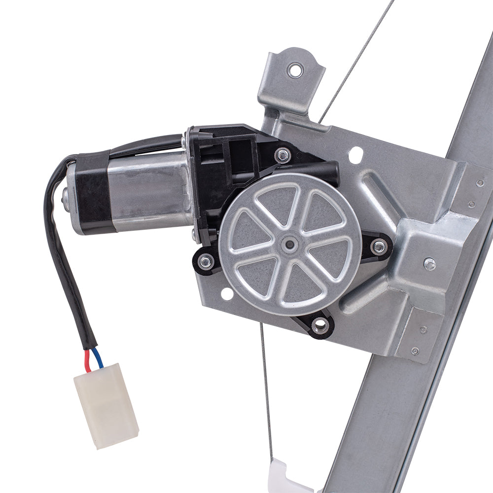 Rear Passenger Right Power Window Regulator with Motor 2 Pin Connector and One Touch Open Compatible with 2013-2019 Ford Escape