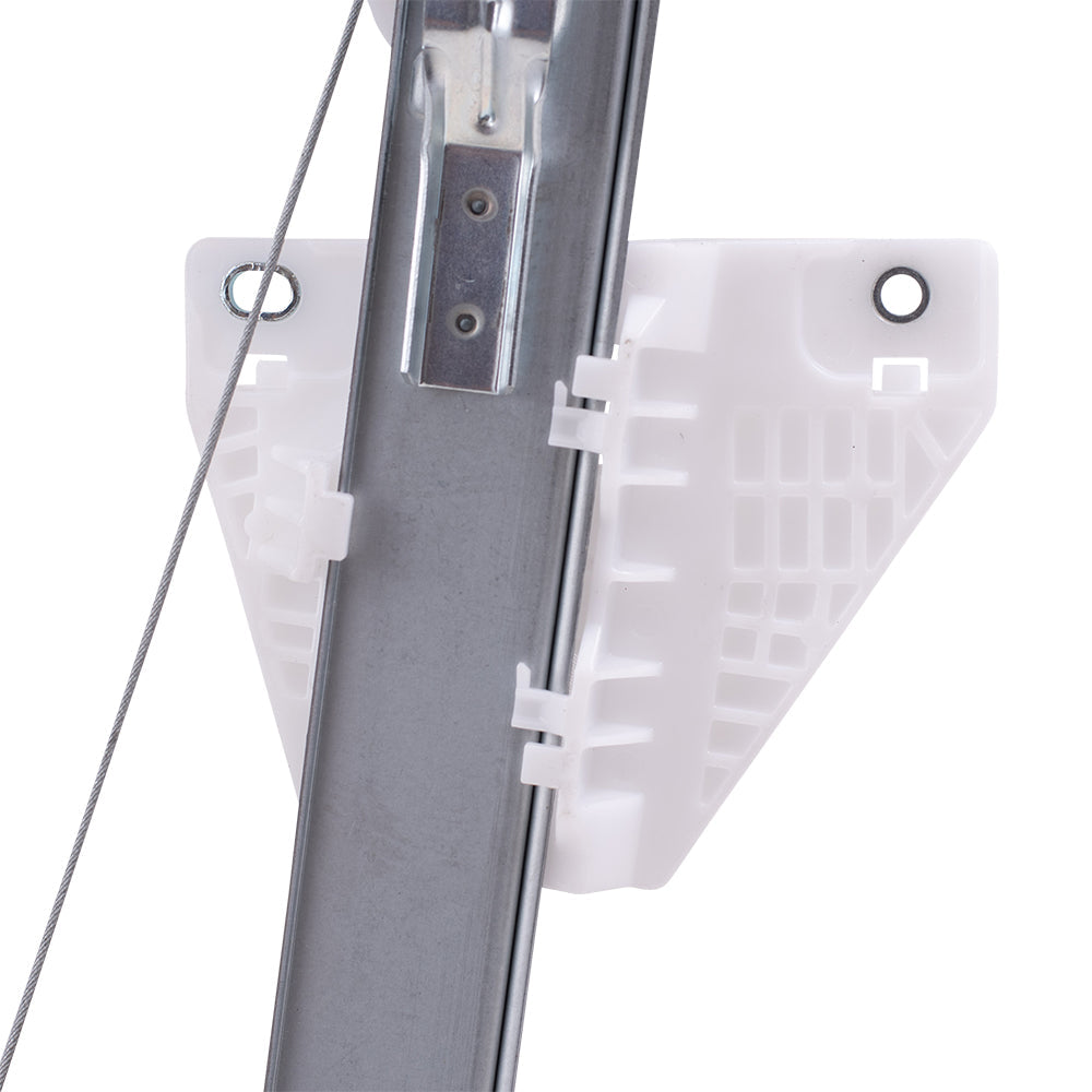 Rear Passenger Right Power Window Regulator with Motor 2 Pin Connector and One Touch Open Compatible with 2013-2019 Ford Escape