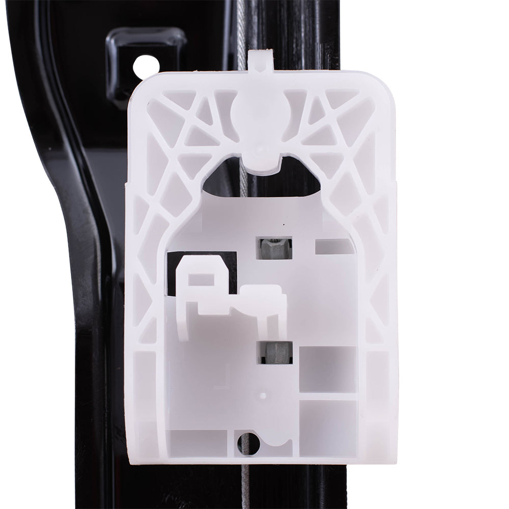 Front Driver Side Power Window Regulator with Motor-2 Pin Connector and One Touch Open Compatible with 2012-2018 Focus