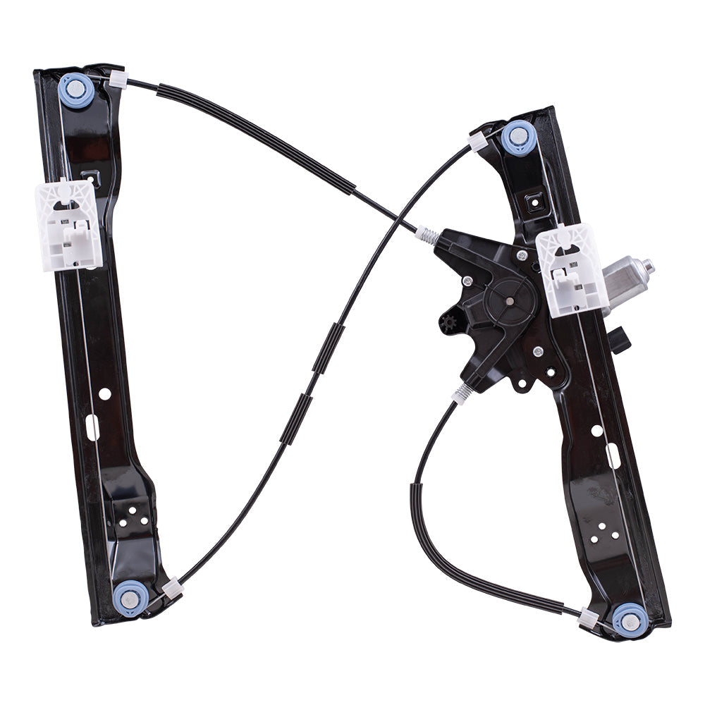 Front Passenger Side Power Window Regulator with Motor-2 Pin Connector and One Touch Open Compatible with 2012-2018 Focus