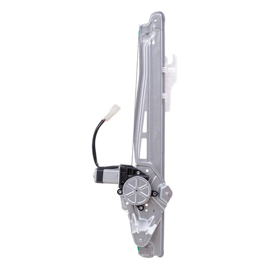 Rear Passenger Side Power Window Regulator with Motor Compatible with 2011-2019 Explorer & 2013-2019 Police Interceptor Utility