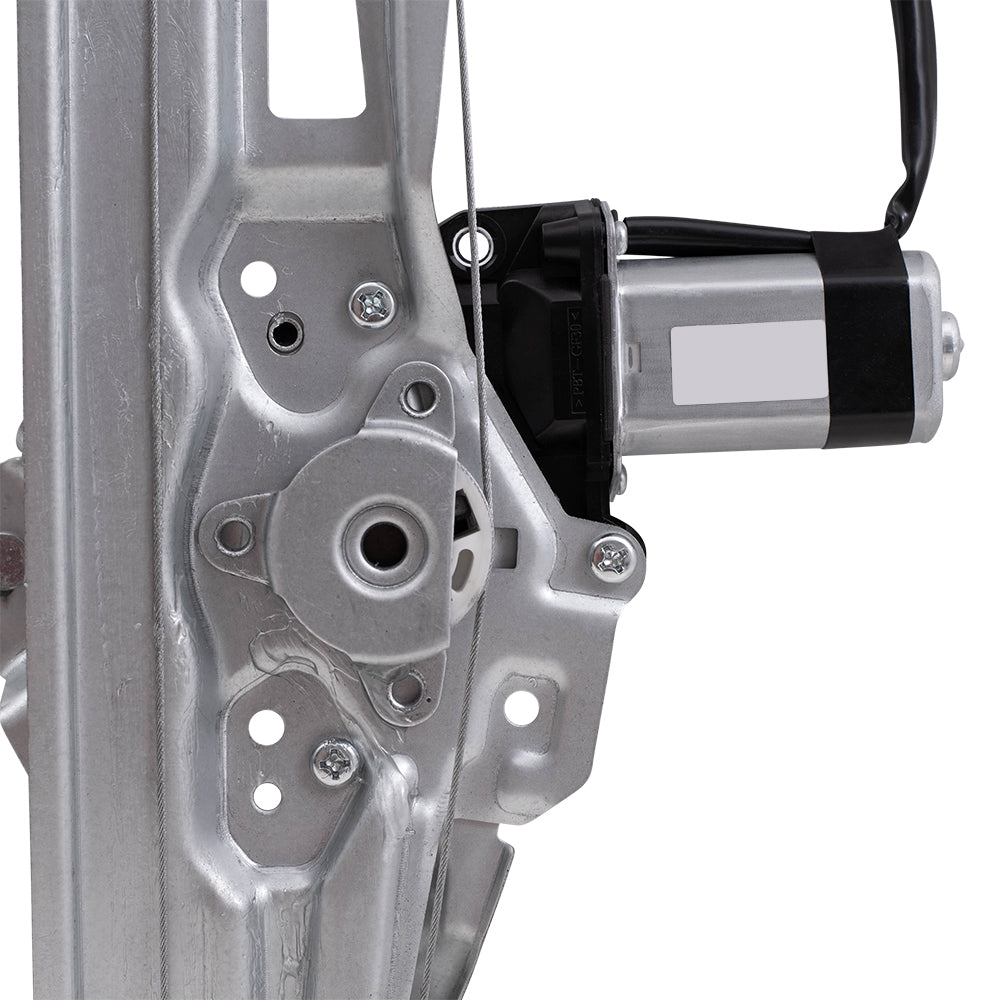 Rear Passenger Side Power Window Regulator with Motor Compatible with 2011-2019 Explorer & 2013-2019 Police Interceptor Utility