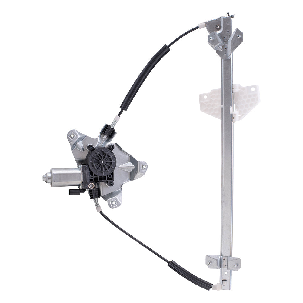 Driver and Passenger Side Front Power Window Regulators w/ Motor Compatible with 10-13 Transit Connect