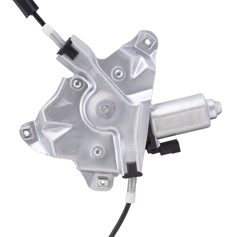 Driver and Passenger Side Front Power Window Regulators w/ Motor Compatible with 10-13 Transit Connect