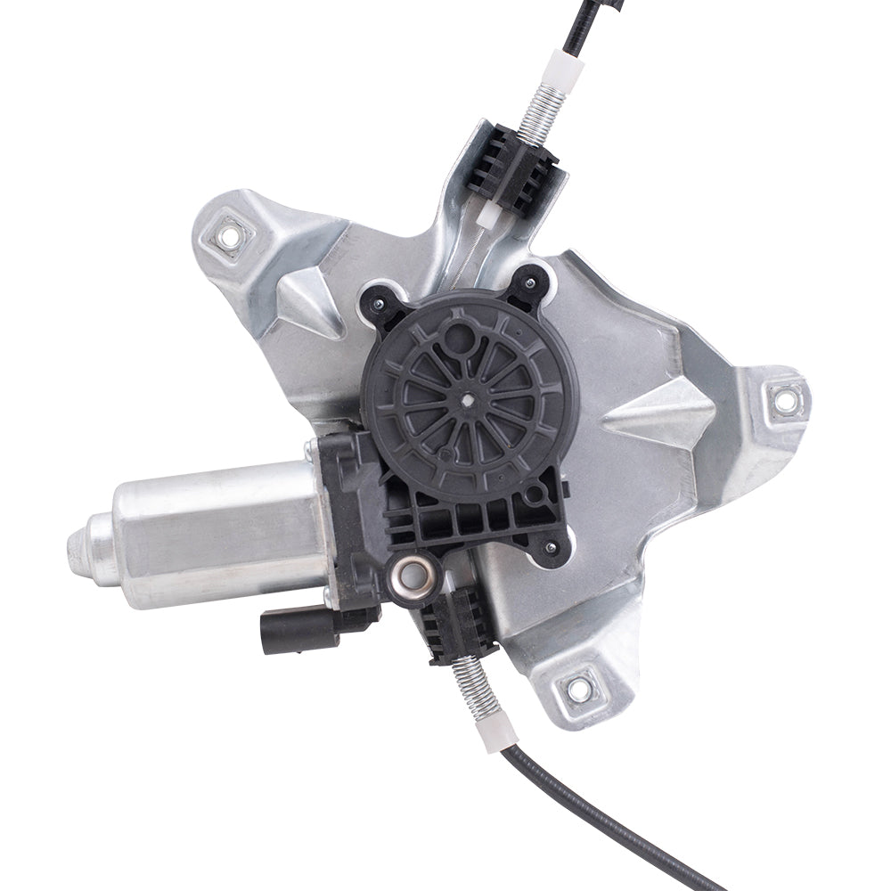 Driver and Passenger Side Front Power Window Regulators w/ Motor Compatible with 10-13 Transit Connect