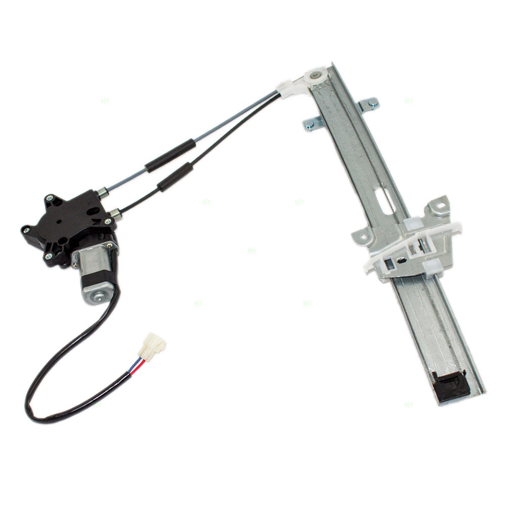 Drivers Front Power Window Lift Regulator with Motor Assembly Compatible with 1997-2002 Escort 1997-1999 Tracer