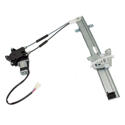 Drivers Front Power Window Lift Regulator with Motor Assembly Compatible with 1997-2002 Escort 1997-1999 Tracer
