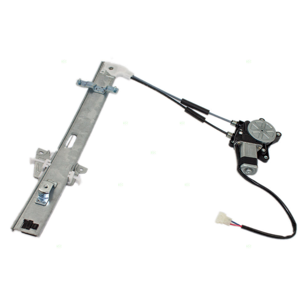 Drivers Front Power Window Lift Regulator with Motor Assembly Compatible with 1997-2002 Escort 1997-1999 Tracer