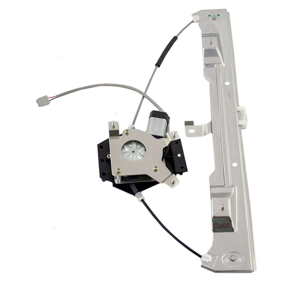 Passengers Rear Power Window Lift Regulator & Motor Assembly Compatible with 02-10 Explorer/Sport Trac Aviator Mountaineer 6L2Z7827000BA