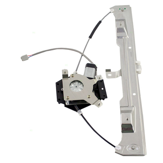 Passengers Rear Power Window Lift Regulator & Motor Assembly Compatible with 02-10 Explorer/Sport Trac Aviator Mountaineer 6L2Z7827000BA