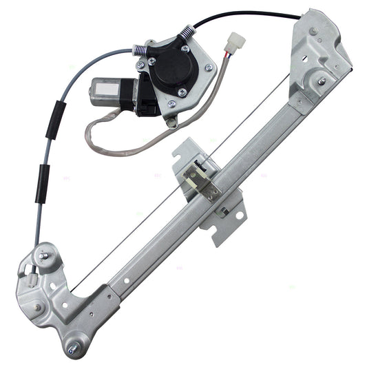 Drivers Front Power Window Lift Regulator w/ Motor Assembly Compatible with 1998-2003 Escort ZX2 F8CZ6323209BA