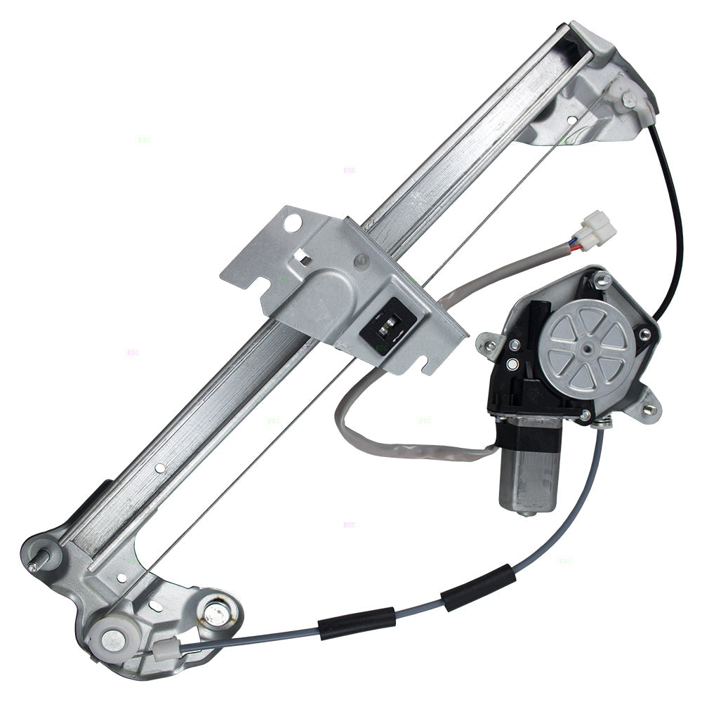 Drivers Front Power Window Lift Regulator w/ Motor Assembly Compatible with 1998-2003 Escort ZX2 F8CZ6323209BA