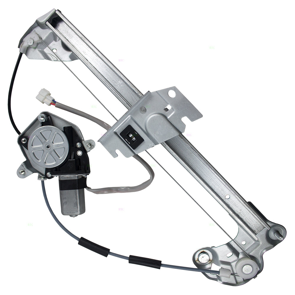 Passengers Front Power Window Lift Regulator w/ Motor Assembly Compatible with 1998-2003 Escort ZX2 Coupe F8CZ 6323208 BA