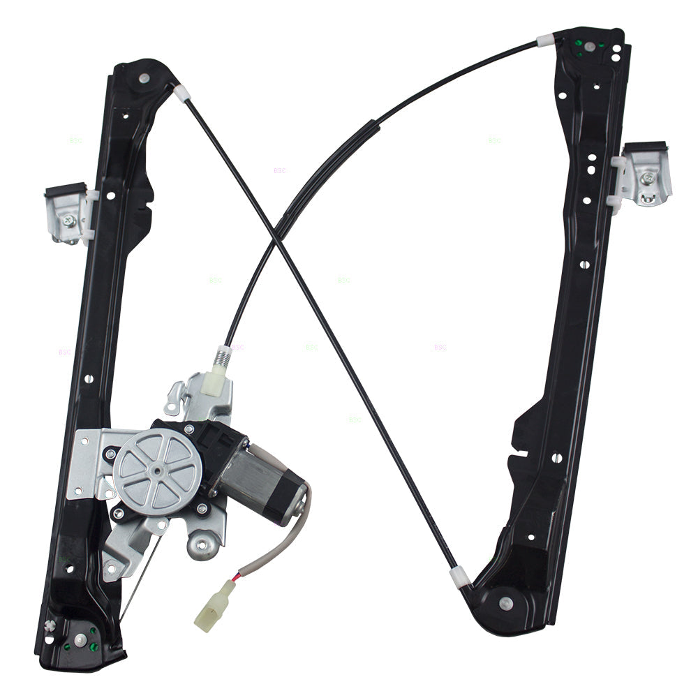 Passengers Front Power Window Lift Regulator w/ Motor Assembly Compatible with 2008-2011 Focus Sedan 8S4Z5423200BA