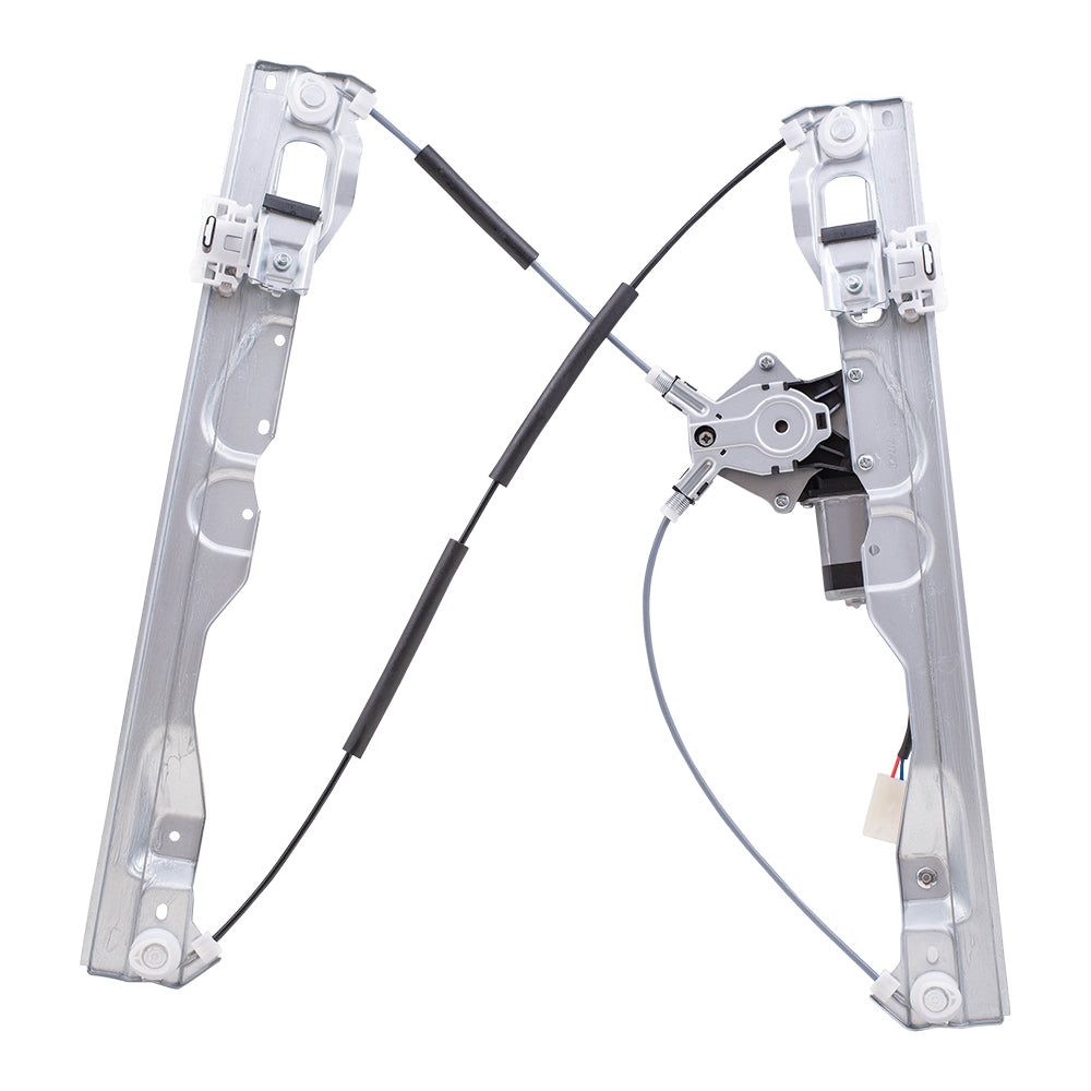 Rear Driver Left Power Window Lift Regulator with Motor Assembly Compatible with 2009-2014 Ford F-150 Crew Cab