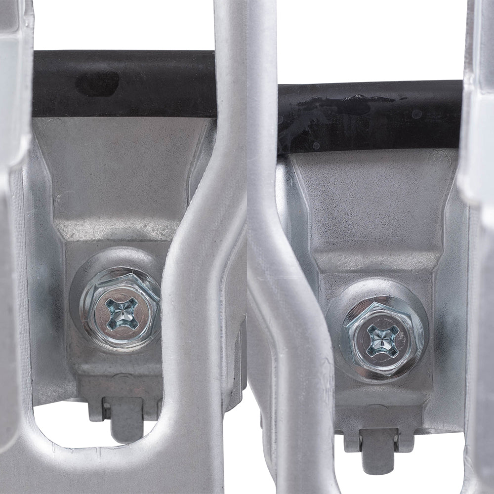 Front and Rear Power Window Regulators with Motor 4 Piece Set Compatible with 2009-2010 Ford F-150