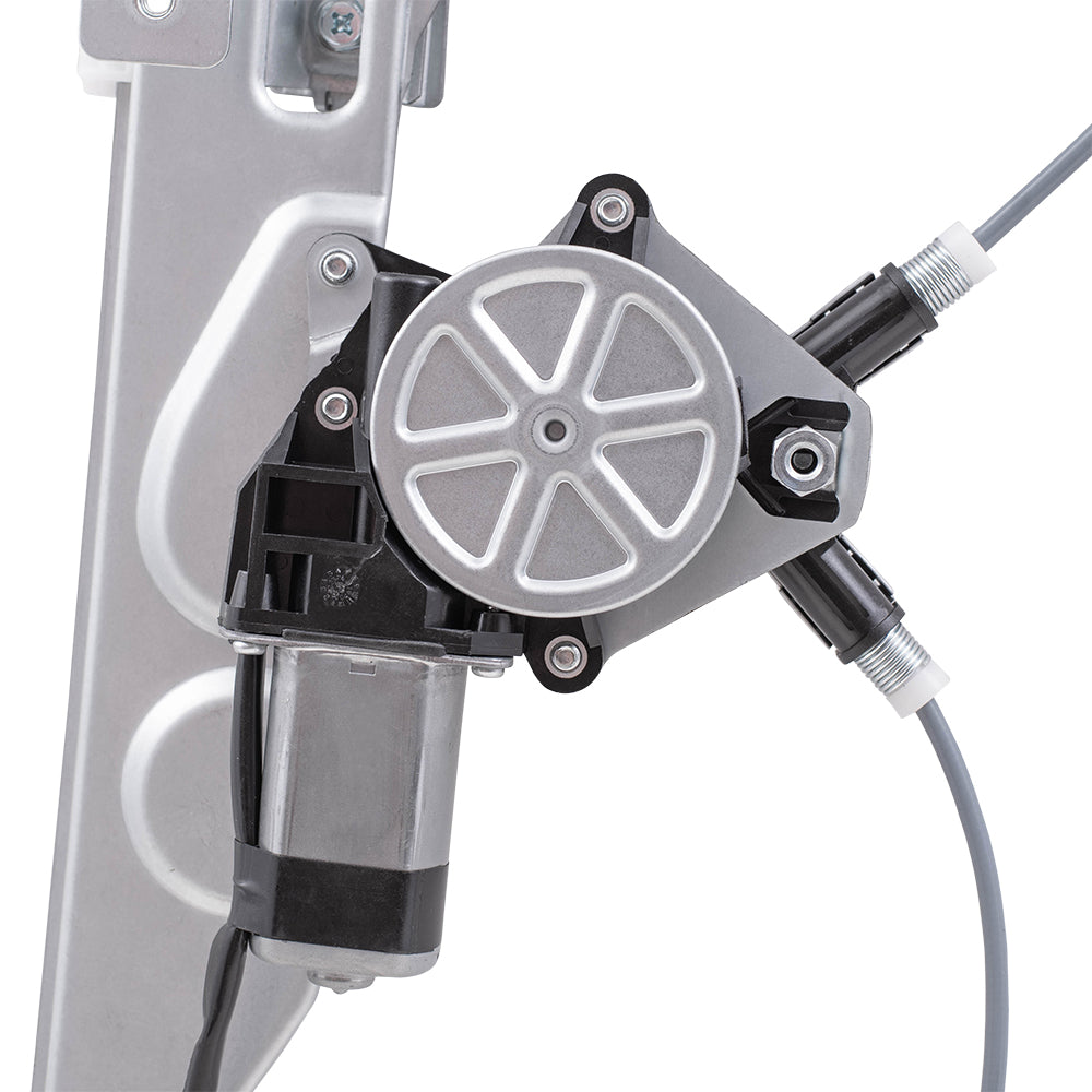 Driver Left Passenger Right Set Rear Power Window Regulators with Motors Assembly Set Compatible with 2009-2014 Ford F-150