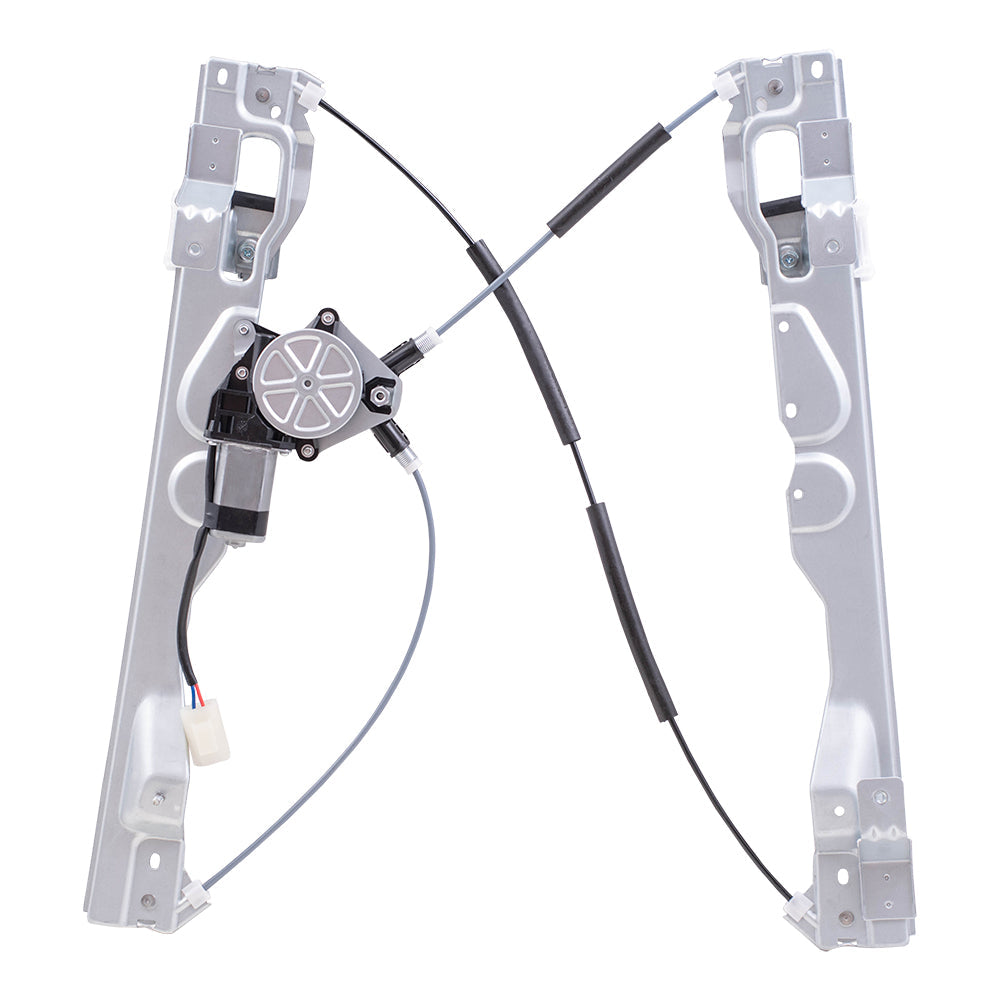 Rear Driver Left Power Window Lift Regulator with Motor Assembly Compatible with 2009-2014 Ford F-150 Crew Cab