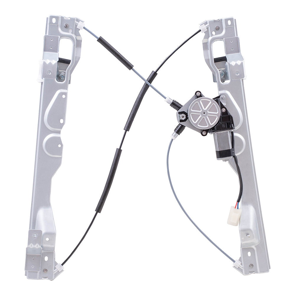 Rear Passenger Right Power Window Lift Regulator with Motor Assembly Compatible with 2009-2014 Ford F-150 Crew Cab