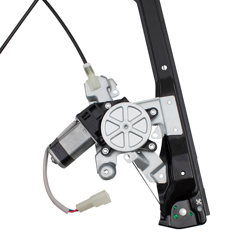 Drivers Front Power Window Lift Regulator & Motor Assembly Compatible with 08-10 Focus Coupe 8S4Z6323201BA