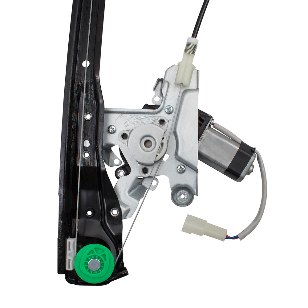 Drivers Front Power Window Lift Regulator & Motor Assembly Compatible with 08-10 Focus Coupe 8S4Z6323201BA