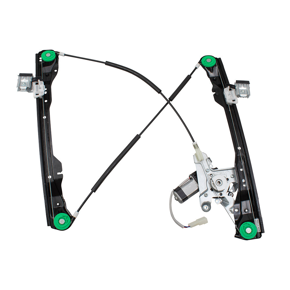 Passengers Front Power Window Lift Regulator & Motor Assembly Compatible with 08-10 Focus Coupe 8S4Z6323200BA