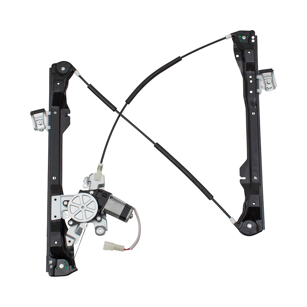Passengers Front Power Window Lift Regulator & Motor Assembly Compatible with 08-10 Focus Coupe 8S4Z6323200BA