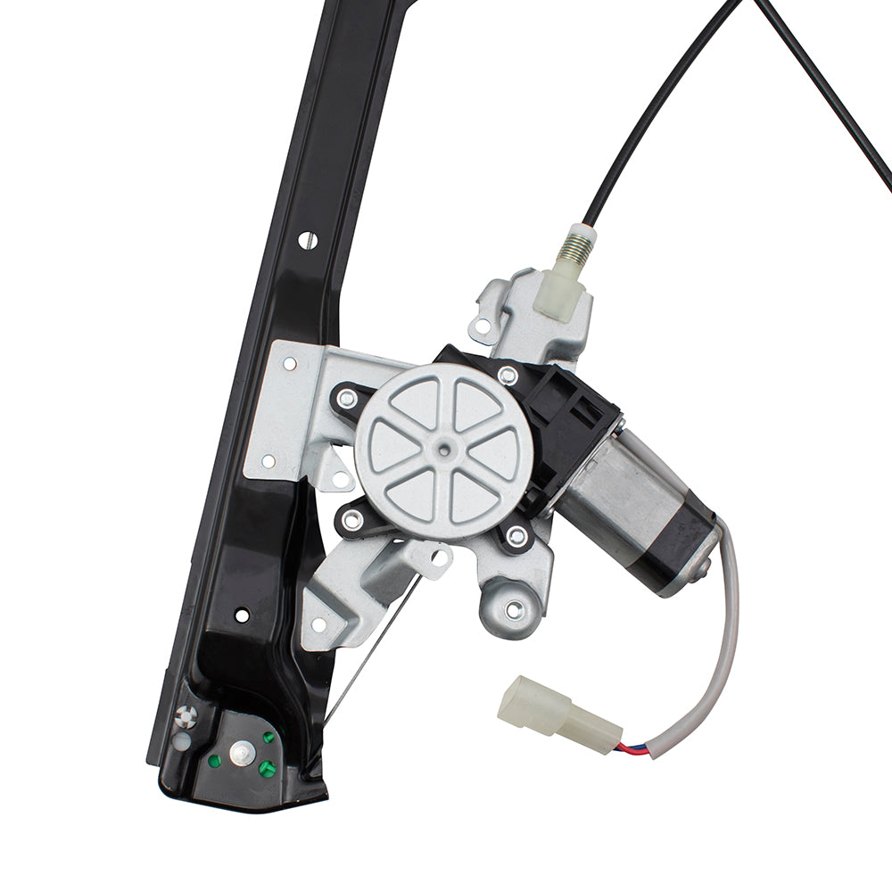 Passengers Front Power Window Lift Regulator & Motor Assembly Compatible with 08-10 Focus Coupe 8S4Z6323200BA