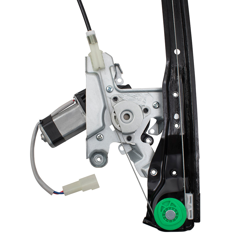 Passengers Front Power Window Lift Regulator & Motor Assembly Compatible with 08-10 Focus Coupe 8S4Z6323200BA