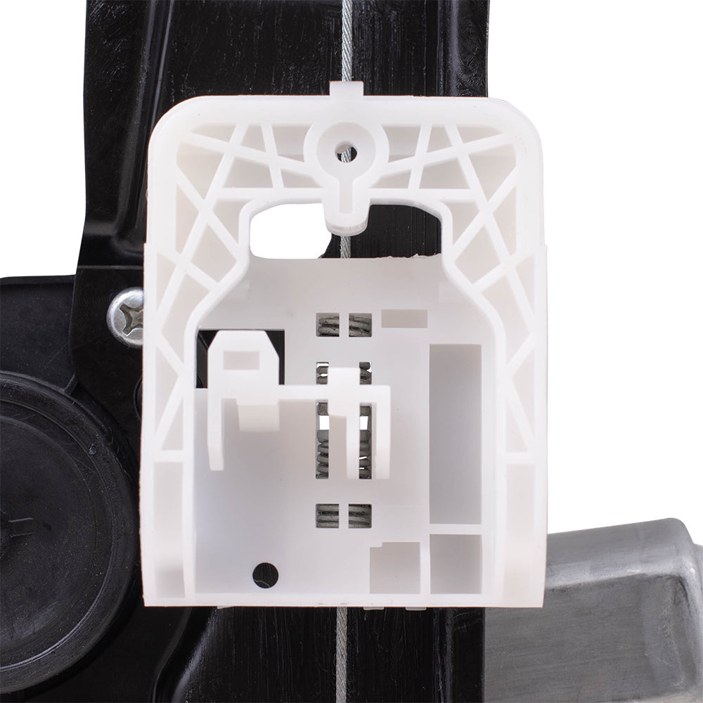 Rear Driver Left Power Window Regulator with Motor-2 Pin Connector and One-Touch Open Compatible with 2012-2018 Ford Focus