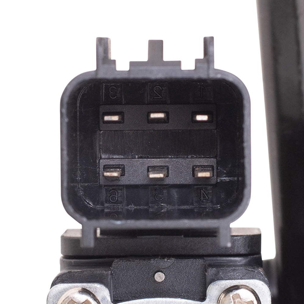 Rear Driver Left Power Window Regulator with Motor-6 Pin Connector and One-Touch Open/Close Compatible with 2012-2018 Ford Focus