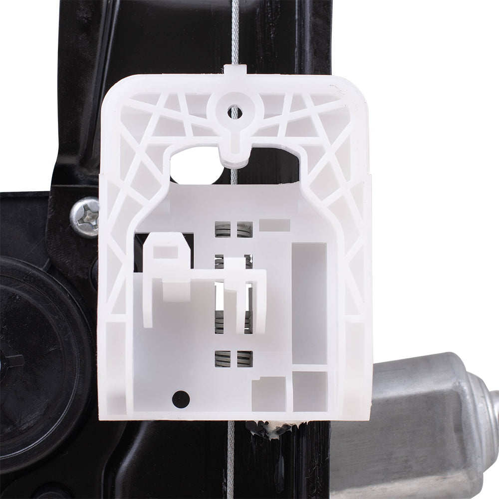 Rear Driver Left Power Window Regulator with Motor-6 Pin Connector and One-Touch Open/Close Compatible with 2012-2018 Ford Focus