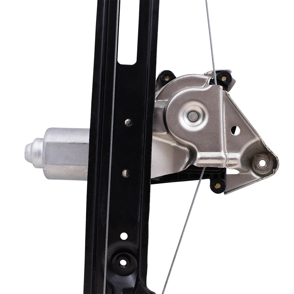 Passengers Rear Power Window Lift Regulator with Motor Assembly Compatible with 2000-2007 Focus 6S4Z5427000A